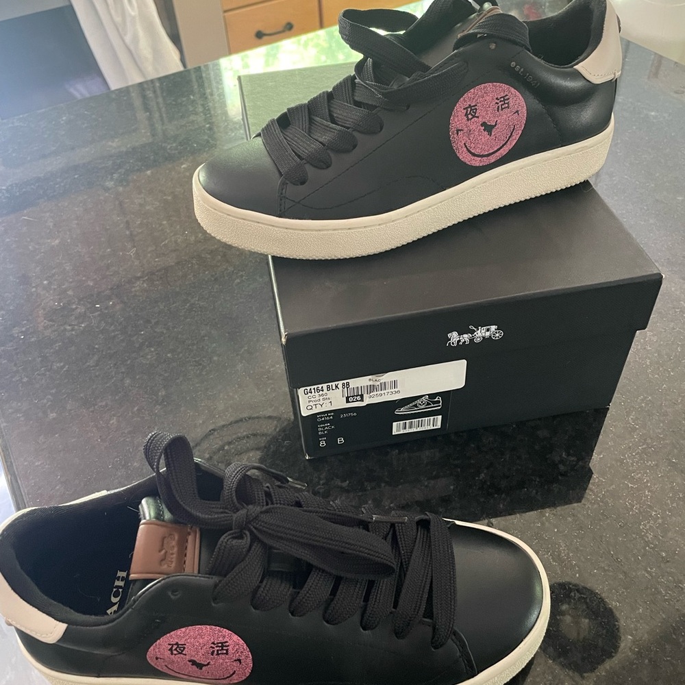 Coach leather sneakers With Rexy By Yeti Out - Picture 8 of 10